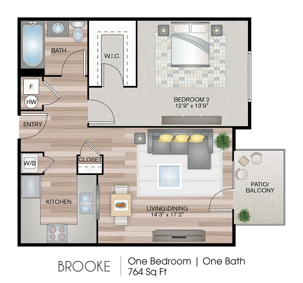 Floor plan Brooke