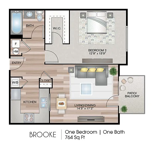 Floor plan Brooke