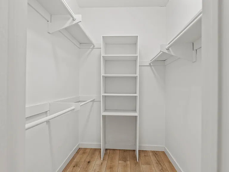 Walk-In Closet with Shelving