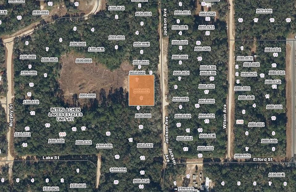 2nd image of XX JACKSON AVE INTERLACHEN FL LOT 7