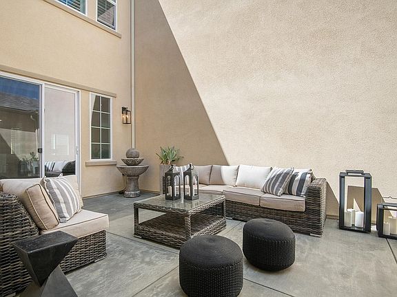 Private courtyard off the dining room and Kitchen