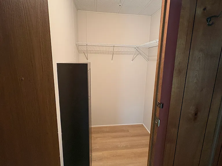 Master bedroom walk-in closet