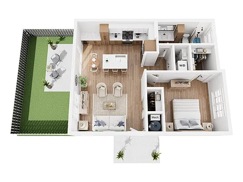Floor plan Cottage - A