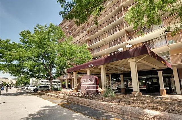 University Park Tower Condominiums Front Entry