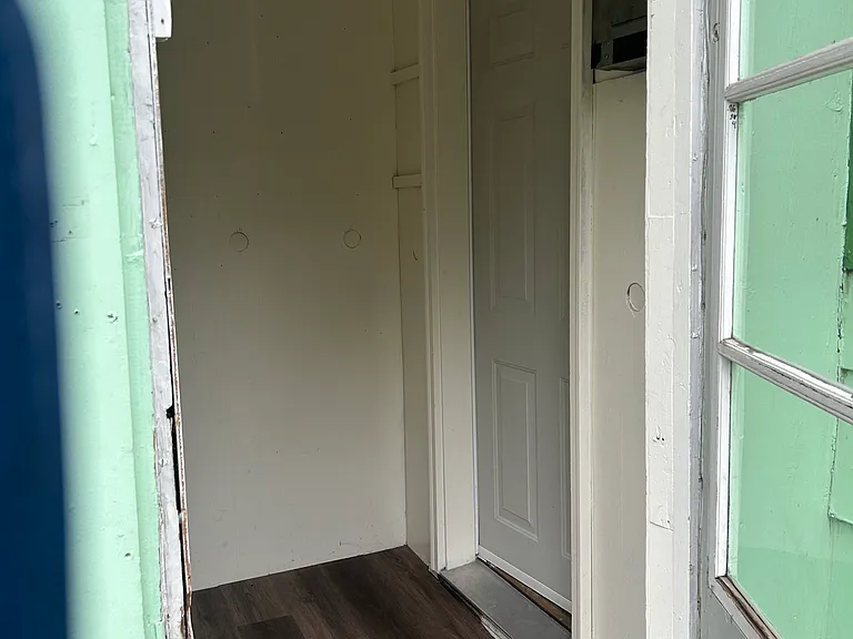 Back porch from outside