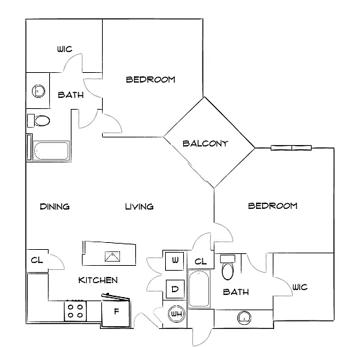 Floor plan Design 2D