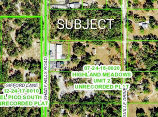 0 Shady Hills Rd, Spring Hill, FL 34610