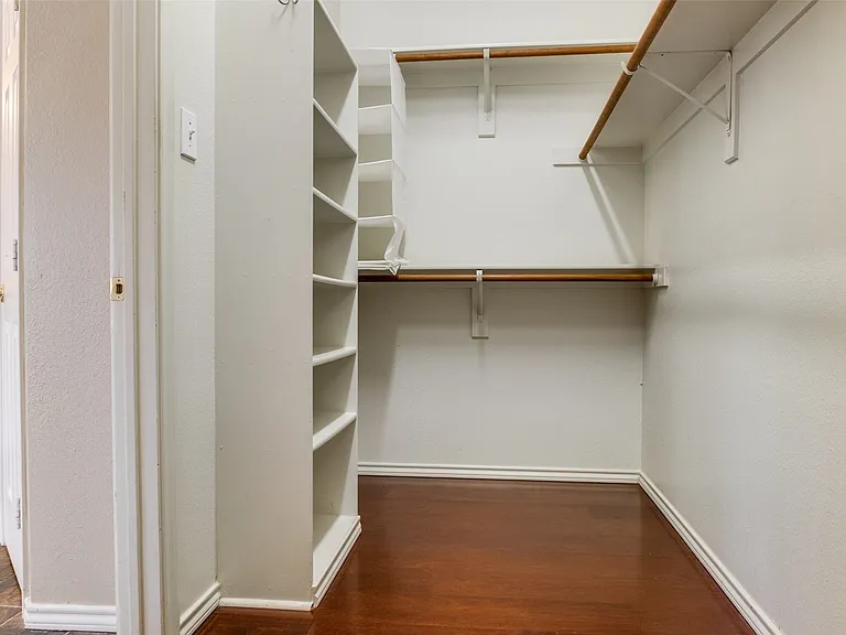 Huge walk-in closet.