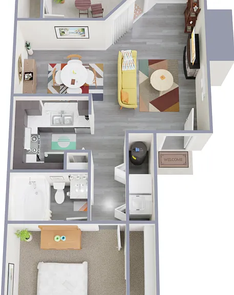 A1 Floorplan Diagram
