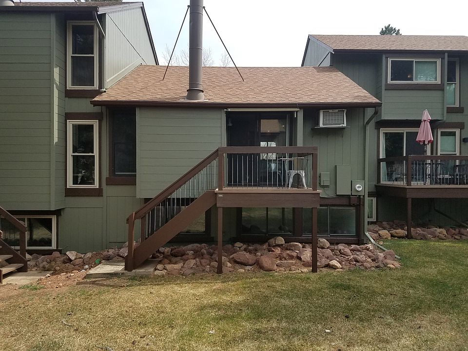 west side with deck