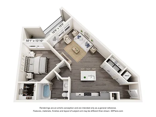 Floor plan Desert