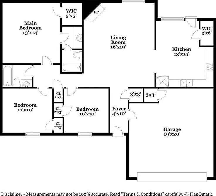 3 bed, 2.0 bath, 1277 sqft, $2,520 — Photo 2