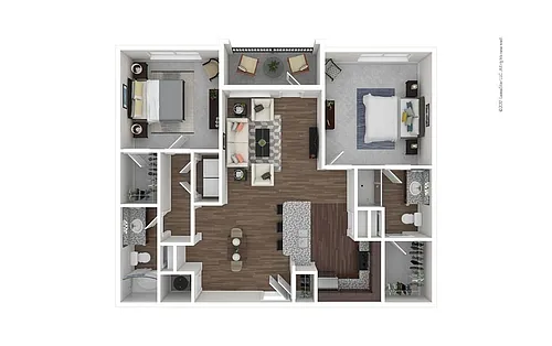 Floor plan The Legacy - Workforce Housing