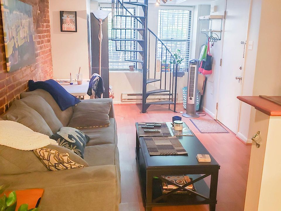 Living Area and Front Door
