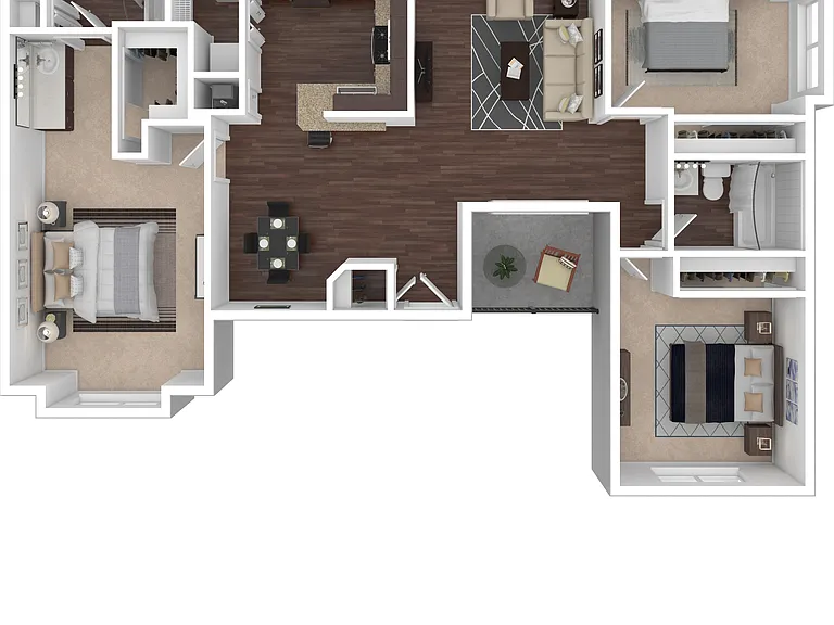 Club Lake Pointe Apartments — Photo 35