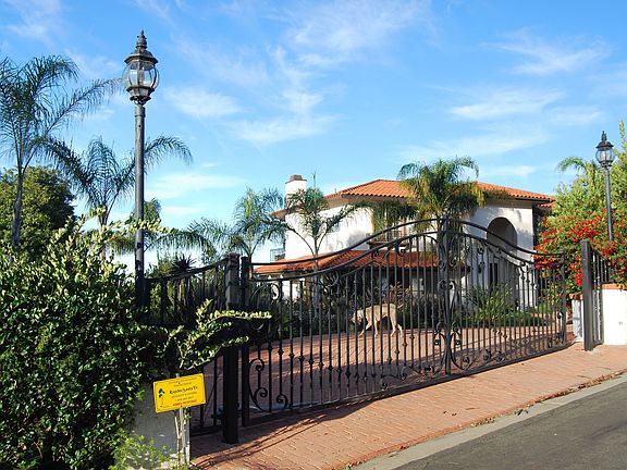 Completely fenced and gated property