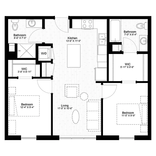 Floor plan B1-Market