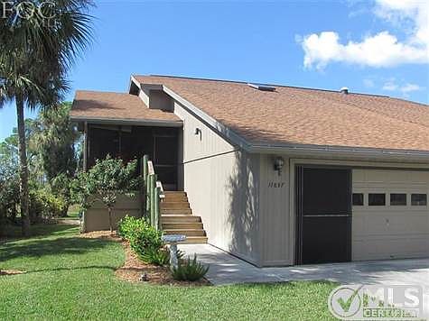 Note garage door sliding screen.