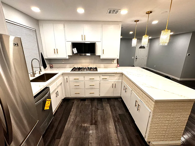 Kitchen - Laundry Room View