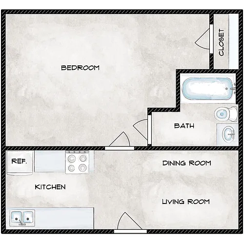 Floor plan The Ash