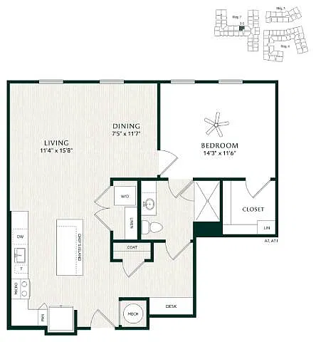 Floor plan A7