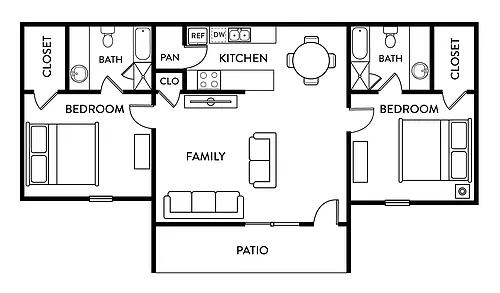 Floor plan Cypress