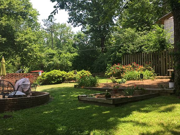 Private backyard 
