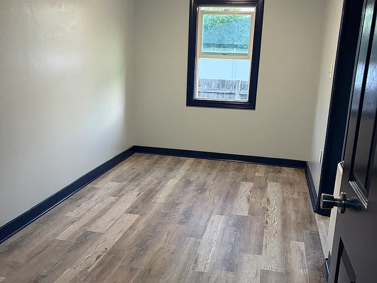 Middle bedroom with large walk-in closet or can use as an office.