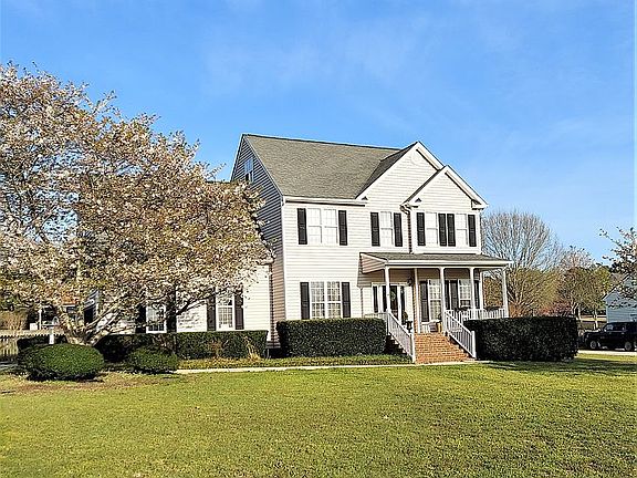 Nicely set off the street