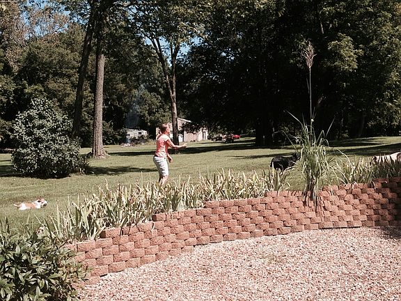 Park-like, private back yard