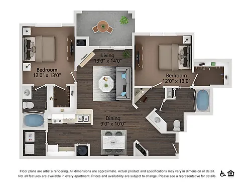 Floor plan The Heather Meadow (Renovated)