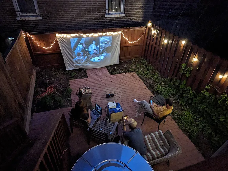 view of backyard