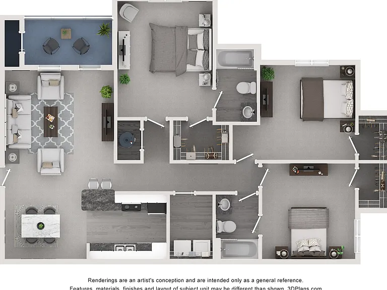 12th & James Luxury Apartments — Photo 70