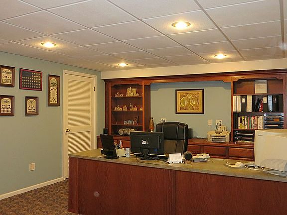 Finish Basement Office Area