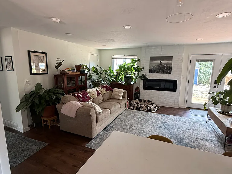upper level shared living room