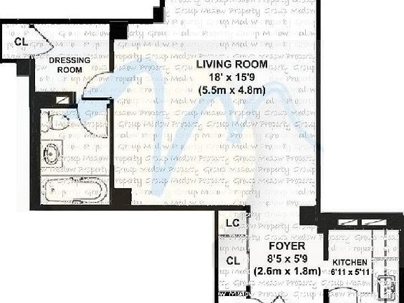 2nd image of 80 Park Ave APT 7A