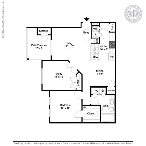Floor plan The Wabash
