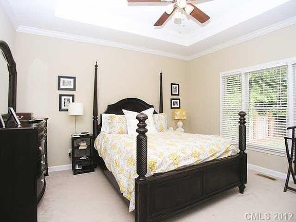 Master bedroom with queen bed