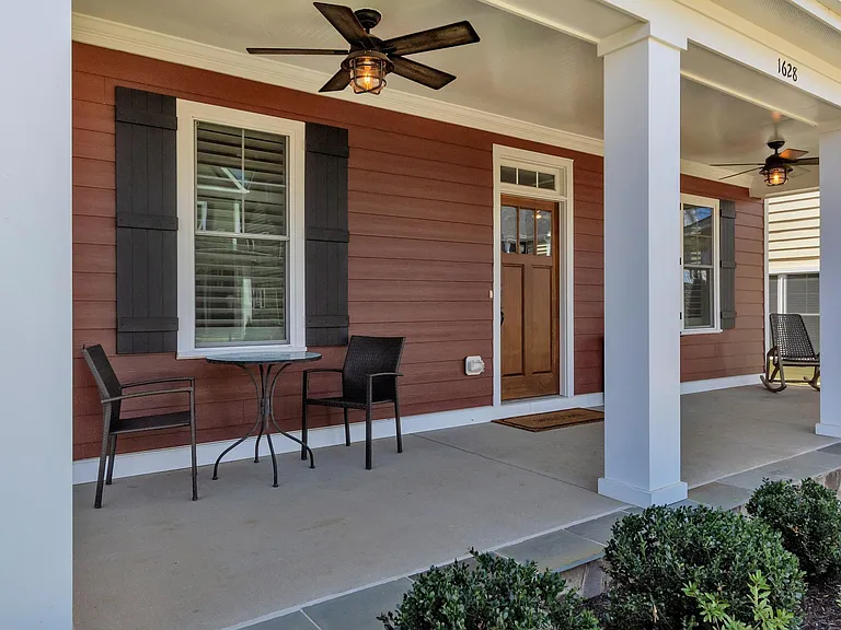 Large covered front porch.