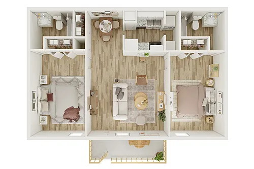 Floor plan 2x2 REEP Reno