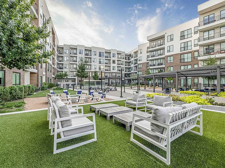 North Building Outdoor Lounge Area