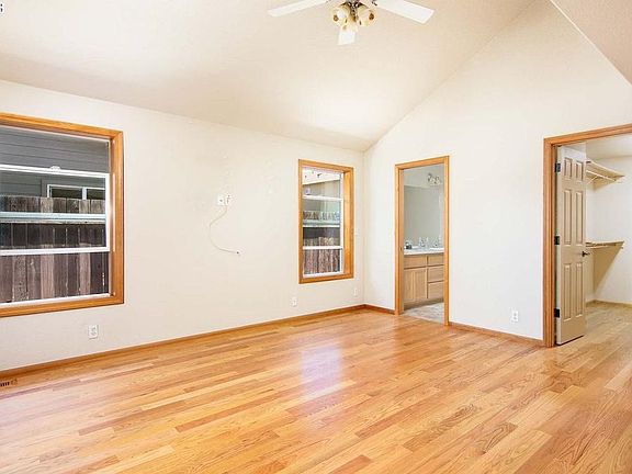 Large Master with walk in closet