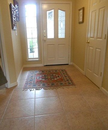 Tiled Foyer