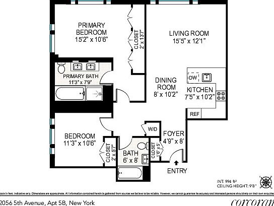 2nd image of 2056 5th Ave APT 5B