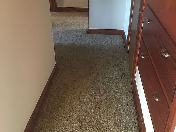 New carpet Hall & Master.