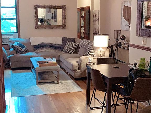 dining area and living room...also seating at counter in kitchen