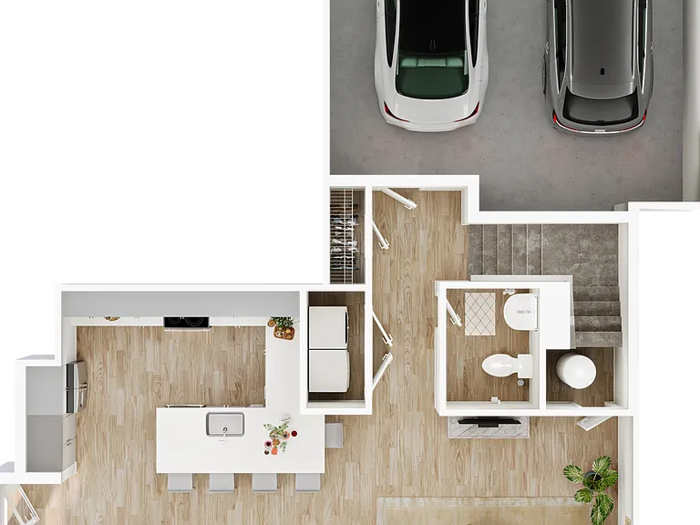 MF U2 Townhome 3bed - 2.5 bath - 1761 sqft