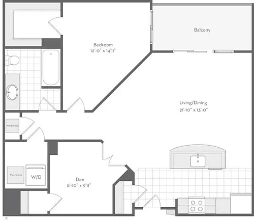 Floor plan The Lanier