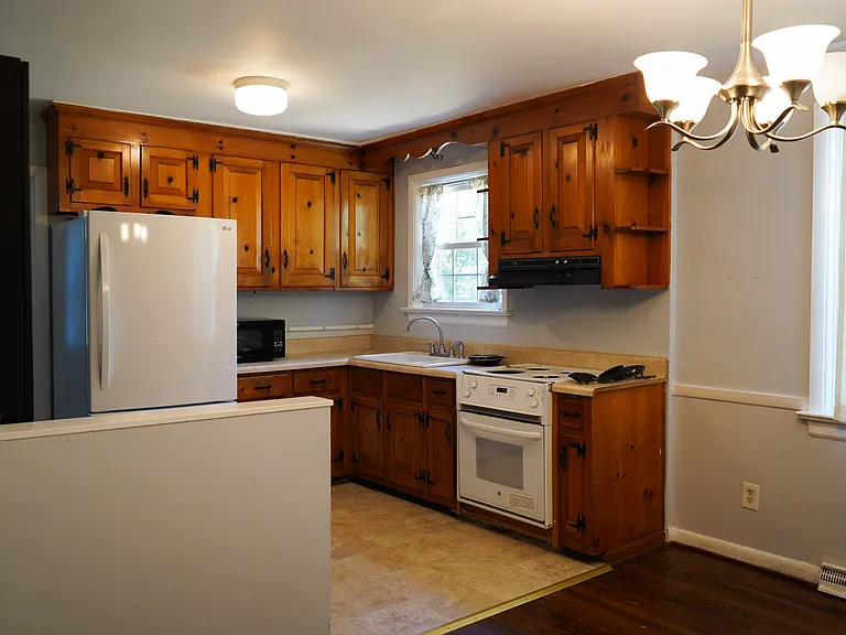 Kitchen and dining area
