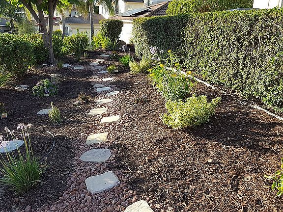 Front Landscaping Redone